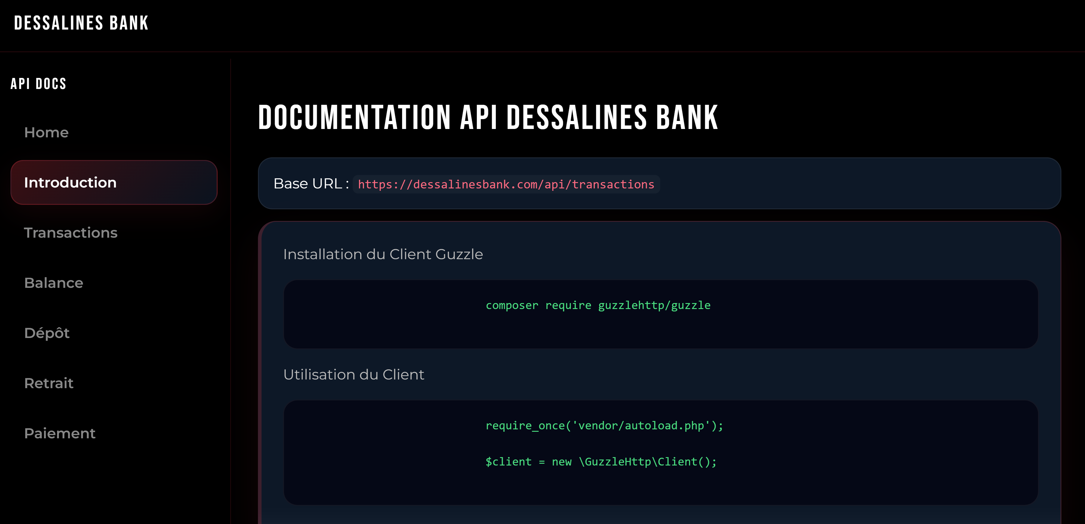 Dessalines Bank